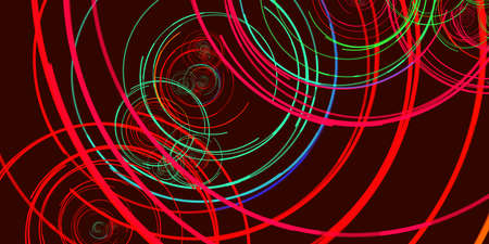 Cyber Punk 80s Nostalgia Abstract Background Artの写真素材