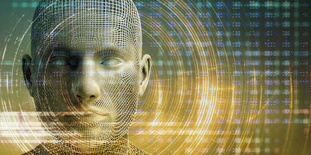 Autonomous Technologies Research and Development Business Conceptの写真素材