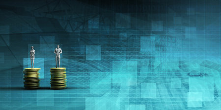 Employee Remuneration and Bonus for Staff Conceptの写真素材