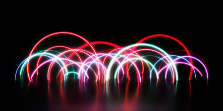 Retro Arcade Gaming Nostalgia Abstract Backgroundの写真素材