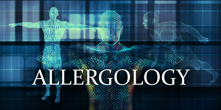Allergology Medicine Study as Medical Conceptの写真素材