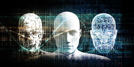 Science Fiction Futuristic Abstract As a Artの写真素材