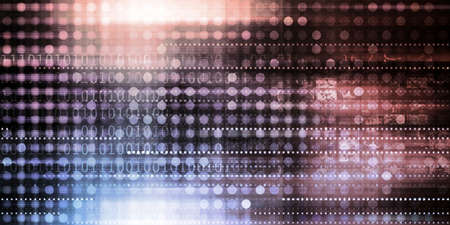 Spyware Network and Scanning Personal Data Informationの写真素材
