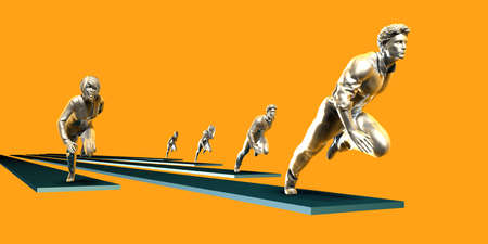 Business People Success Achievement as a Conceptの写真素材