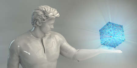 Data Security Concept with Digital Privacy Systemの写真素材