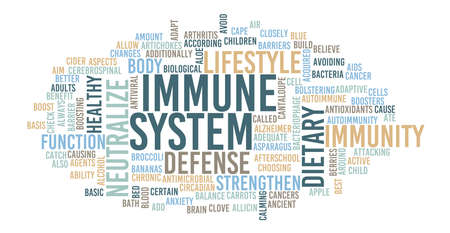 Immune System of a Body as Science Conceptの写真素材