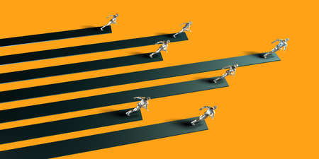 Empowered Business Solutions with Correct Timing of Successの写真素材