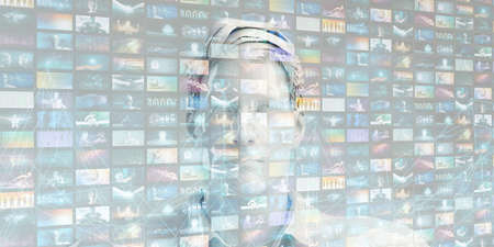 Disruptive Technology and Digital Technologies Changing Lifeの写真素材