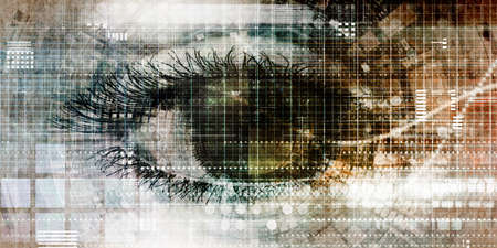 Science Fiction Futuristic Abstract As a Artの写真素材