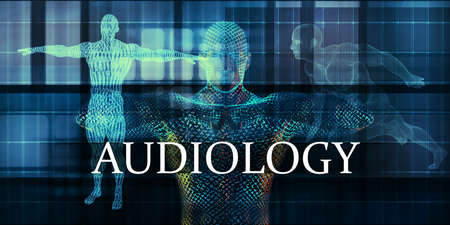 Audiology Medicine Study as Medical Conceptの写真素材