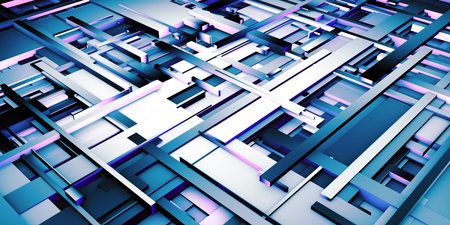 Healthcare Science and Data Engineering as Artの写真素材