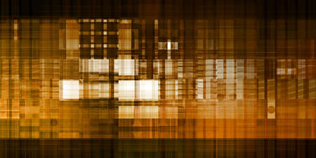 Information Analysis Process Concept as a Artの写真素材