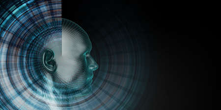 Medical Science Futuristic Technology as a Artの写真素材