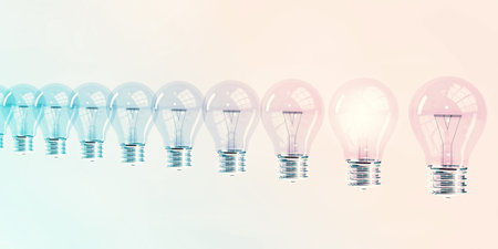 Creative Thinking and Business Inspiration Artistic Conceptの写真素材
