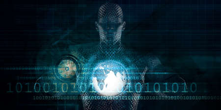 International Communication Network as a Business Conceptの写真素材