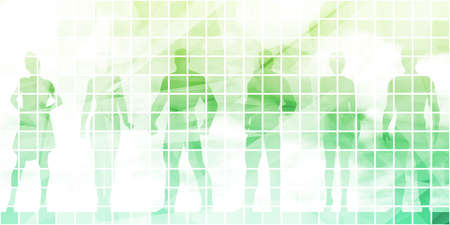 Business Team Office Worker Entrepreneur Concept Artの写真素材