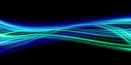 Advanced Technology with Futuristic Abstract Background Artの写真素材