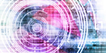 Medical Science Futuristic Technology as a Artの写真素材