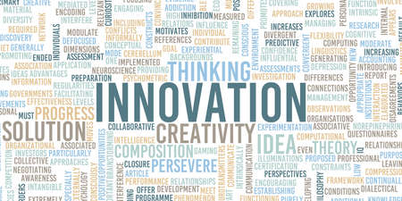 Innovation as a Business Technology Idea Concept Abstractの写真素材