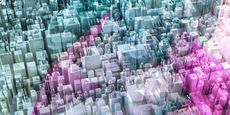 Internet of Things in a Modern Smart City Transformationの写真素材