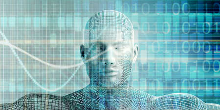Robotic Process Automation or RPA Business Technologyの写真素材