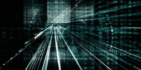 Technology Engineering as a Presentation Art Workの写真素材