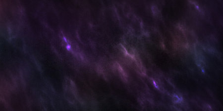 Cosmic Unknown Background with Stars at Nightの写真素材
