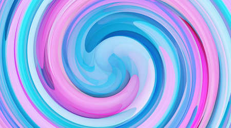 Cartoon Swirly Background in Blue and Purple Swirlsの写真素材