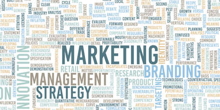 Creative Marketing as a Modern Business Industry Concept Abstractの写真素材