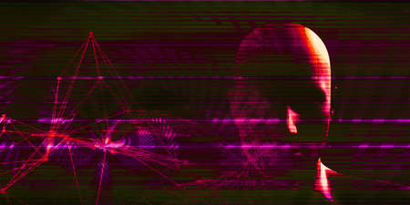 Advanced Technology And Industrial Manufacturing As Artの写真素材