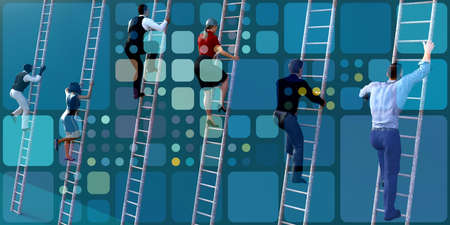 Business Team Office Worker Entrepreneur Concept Artの写真素材
