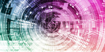Data Analysis Process Concept as a Artの写真素材