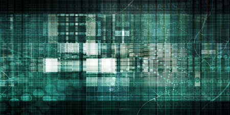 Data Management Technology And Big Data As Artの写真素材