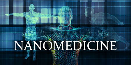 Nanomedicine Medicine Study as Medical Conceptの写真素材