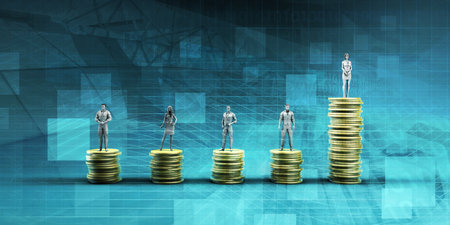 Career Growth Opportunities Development as a Business Conceptの写真素材