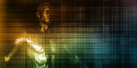 Medical Science Futuristic Technology as a Artの写真素材