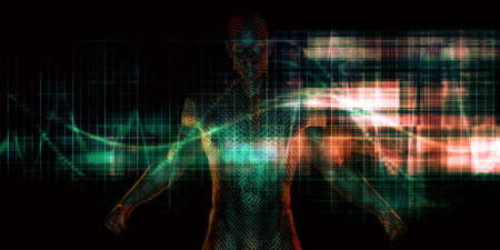 Digital Multimedia Content On The Internet Or Webの写真素材