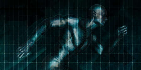 Disruptive Technology and Digital Technologies Changing Lifeの写真素材