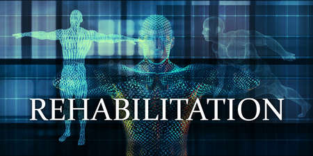 Rehabilitation Medicine Study as Medical Conceptの写真素材