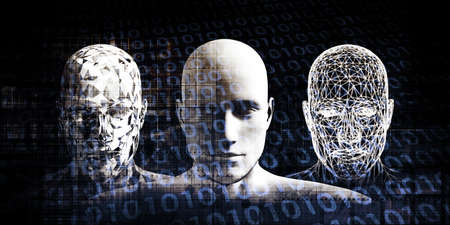 Human Implant Concept Technology As A Illustrationの写真素材