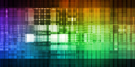 Medical Consulting with Futuristic Health Dataの写真素材