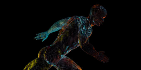Science Futuristic Technology as a Concept Artの写真素材