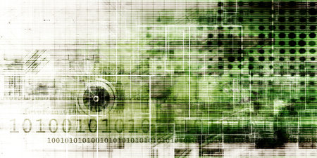 Technology Infrasctucture and Overview as a Artの写真素材