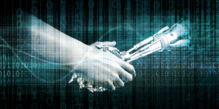 Digital Healthcare Technology System as a Conceptの写真素材