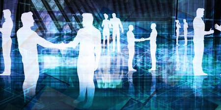 International Trade and Government Business Consulting as Artの写真素材