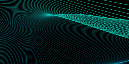 System Scan Data for Pattern Recognition Artの写真素材