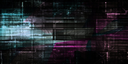 Science Fiction Futuristic Abstract As a Artの写真素材