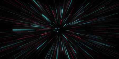 Internet Speed Fibre Optics Fast Connection Conceptの写真素材