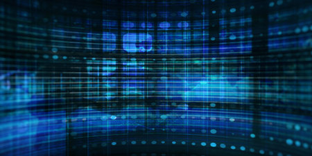 Science Futuristic Technology as a Concept Artの写真素材