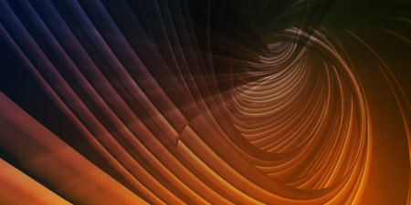 Futuristic Web Cyber Data Grid Color Backgroundの写真素材